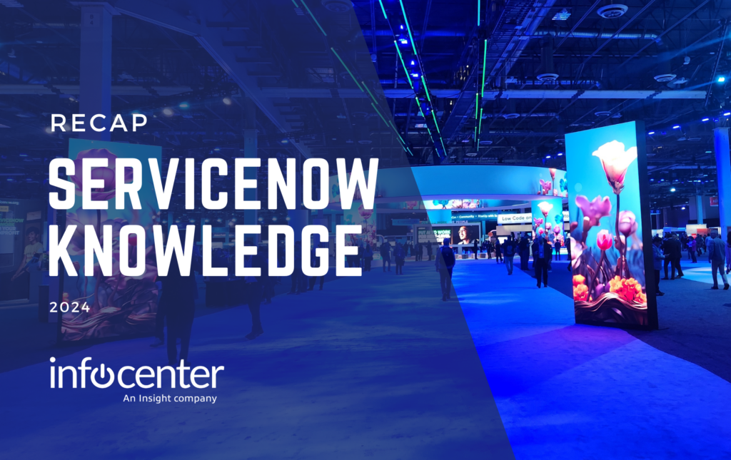 ServiceNow Knowledge 2024 Infocenter